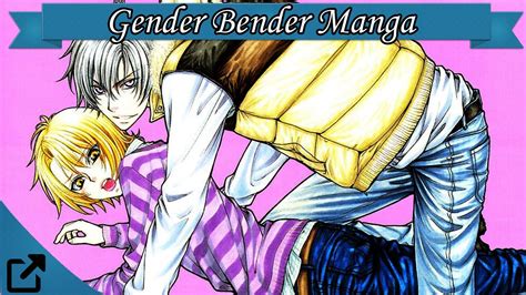 Montaje de portadas de mangas gender bender