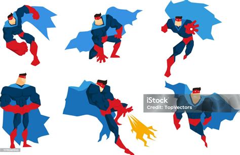Ilustración de Superman en acción