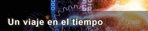 Representación artística de un viaje en el tiempo