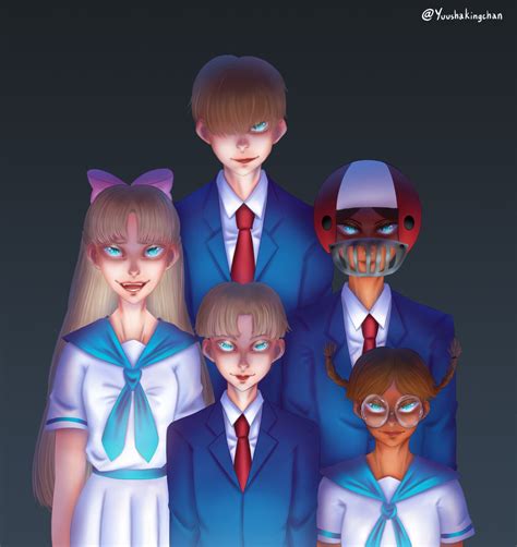 Ilustración de los villanos Delightful Children from Down the Lane