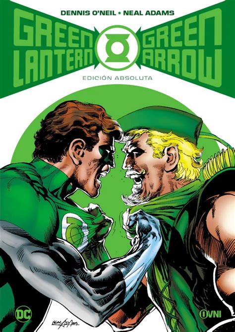 Ilustración de Neal Adams mostrando a Green Lantern y Green Arrow