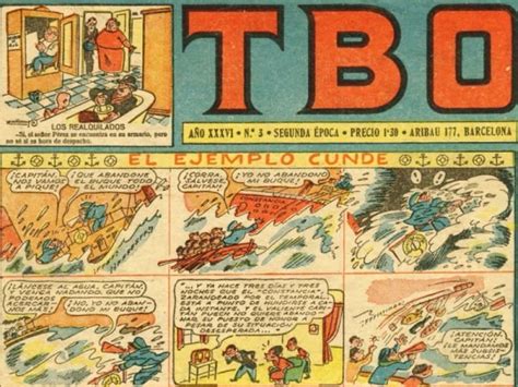 Ilustración de varios personajes clásicos de tebeo español