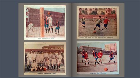 Álbum de cromos antiguo