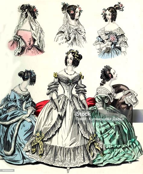 Ilustración de moda antigua