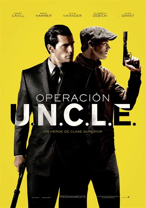 Cartel promocional de Operación U.N.C.L.E.