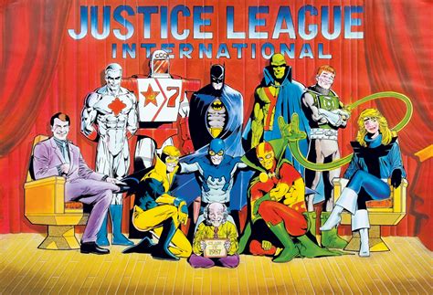 Viñeta de la Liga de la Justicia Internacional en 