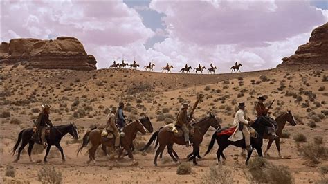 Fotograma de la cabalgata por el Oeste en 