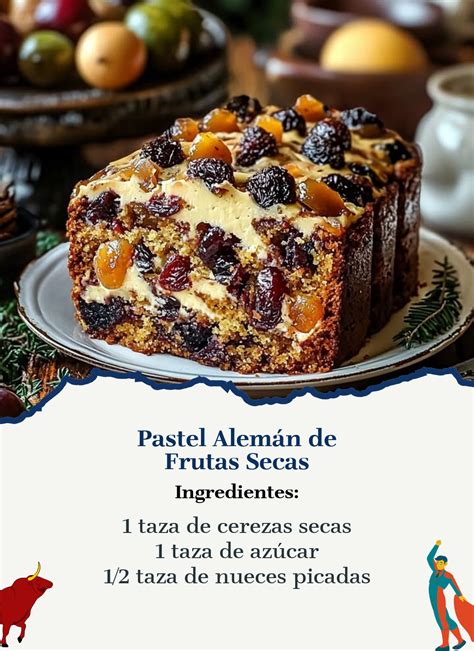 Pastel alemán con frutas
