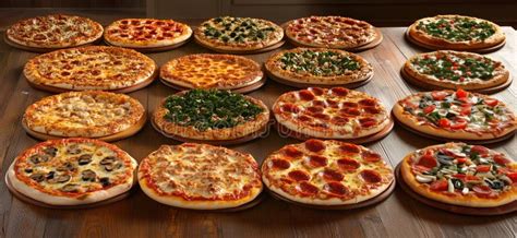 Variedad de pizzas de diferentes estilos