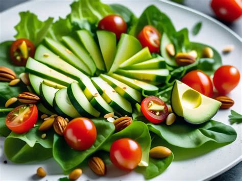 Ensalada vegana vibrante