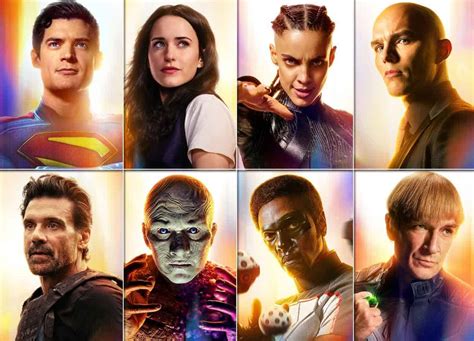 Arte conceptual de los personajes de Superman