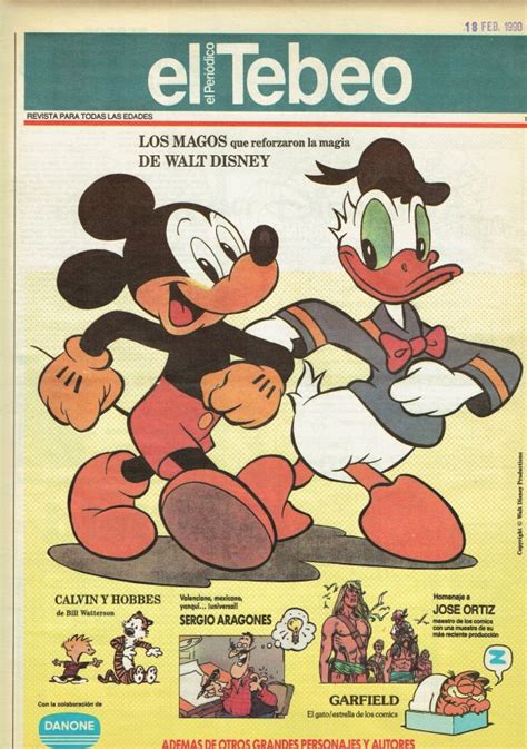 Portada de un tebeo antiguo de Topolino