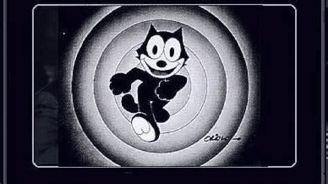 Ilustración de Félix el Gato con su clásica sonrisa