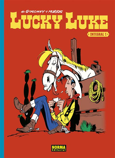 Portada de un integral de Lucky Luke de Norma Editorial