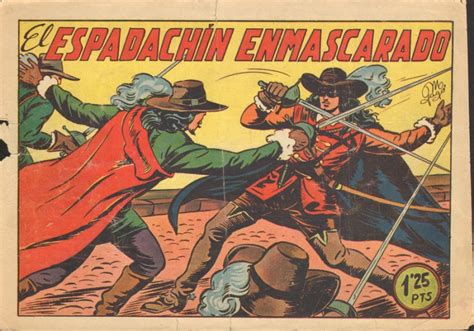 Portada del primer número de El Espadachín Enmascarado