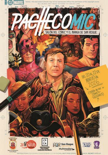 Presentación del salón del cómic Pachecomic en San Roque