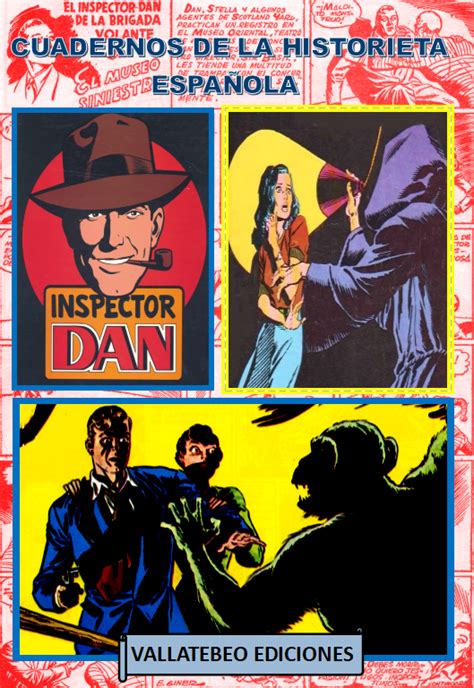 Portada de uno de los cuadernos del Inspector Dan.