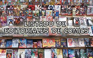 Mapa de editoriales de cómics