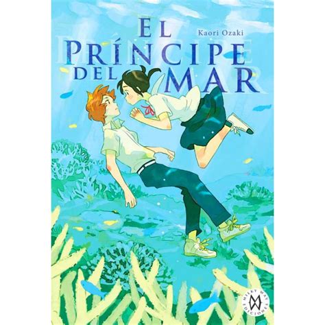 Ilustración de portada de El Príncipe del Mar con temática acuática