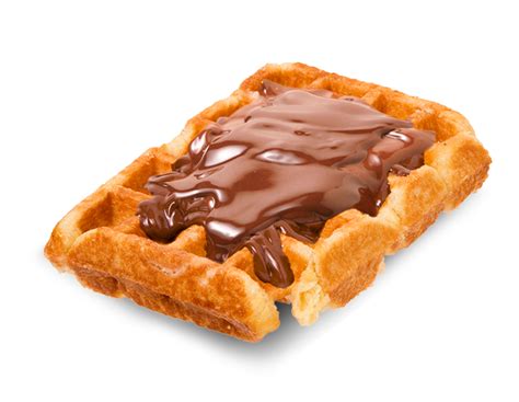 Gofre con chocolate