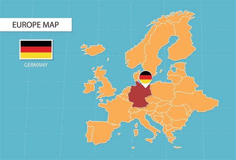 Mapa de Europa destacando Alemania como mercado clave para el cómic español