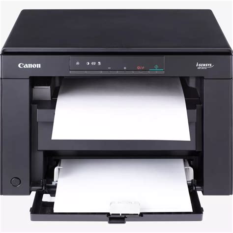 Canon i-SENSYS MF3010: Vista frontal y detalles