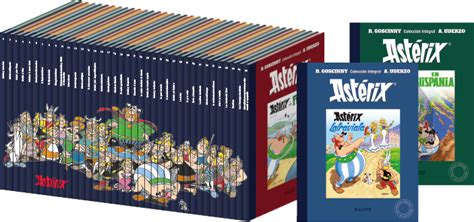 Portadas de los tebeos de Astérix de la colección Salvat
