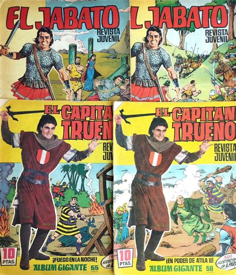 Ilustración de El Capitán Trueno y El Jabato