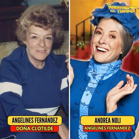 Imagen de Angelines Fernández como Doña Clotilde.