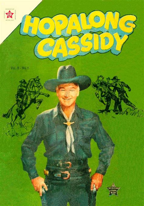 Portada de un tebeo de Hopalong Cassidy