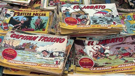 Ilustración de personajes de tebeos antiguos