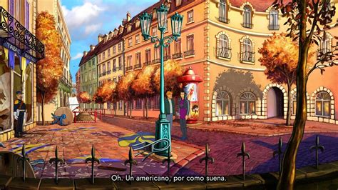 Ilustración de George Stobbart en París