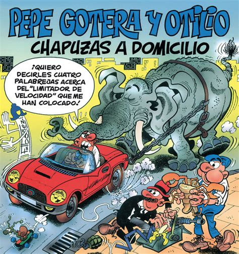 Viñeta de Pepe Gotera y Otilio, mostrando su ineficiencia