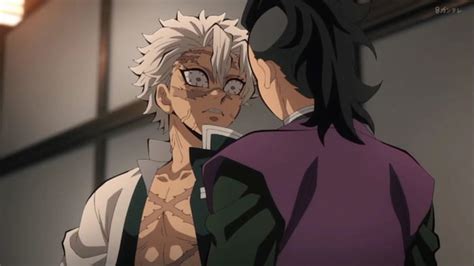 Ilustración de los hermanos Sanemi y Genya Shinazugawa