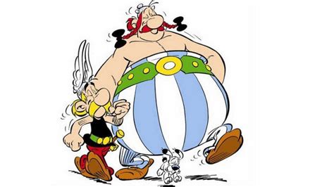 El personaje de Astérix y Obélix