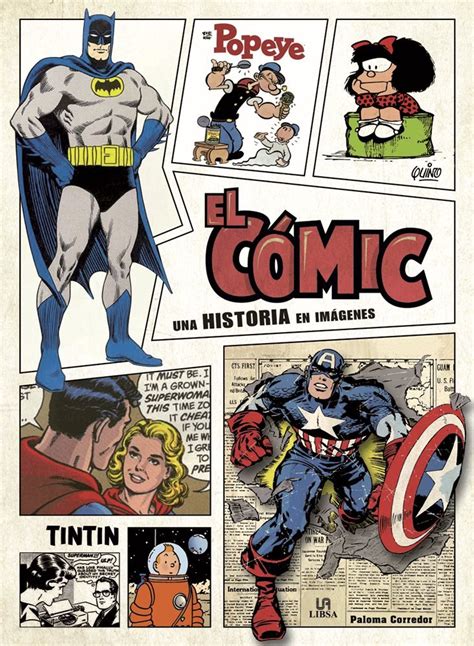 Caricatura de personajes de cómic