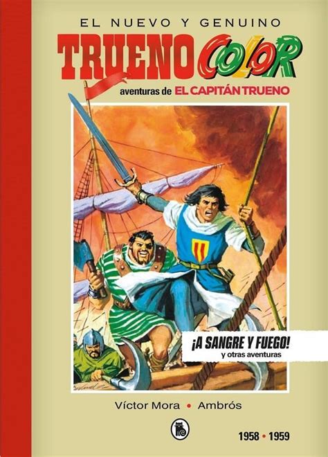Ilustración de El Capitán Trueno en acción