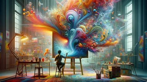 Representación artística de la inteligencia artificial y la literatura