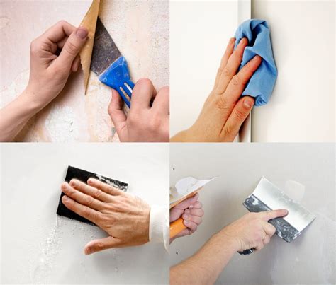 Esquema de preparación de superficies para pintar