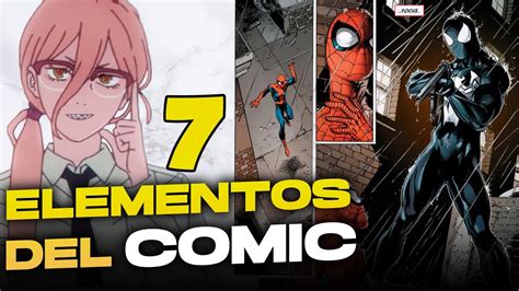 Ilustración de personajes de cómic con sus atributos físicos y animales acompañantes.