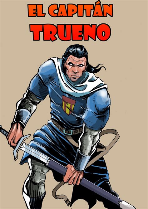 Ilustración del Capitán Trueno, Goliath y Crispín en acción