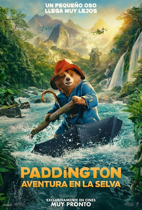 Póster de película de aventuras en la selva