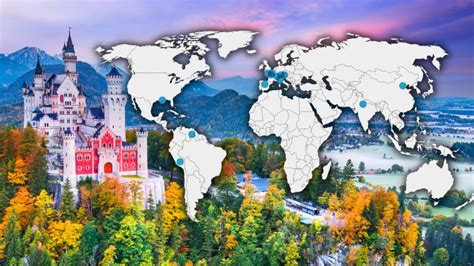 Mapa de las localizaciones de las aventuras de Jungle Jim