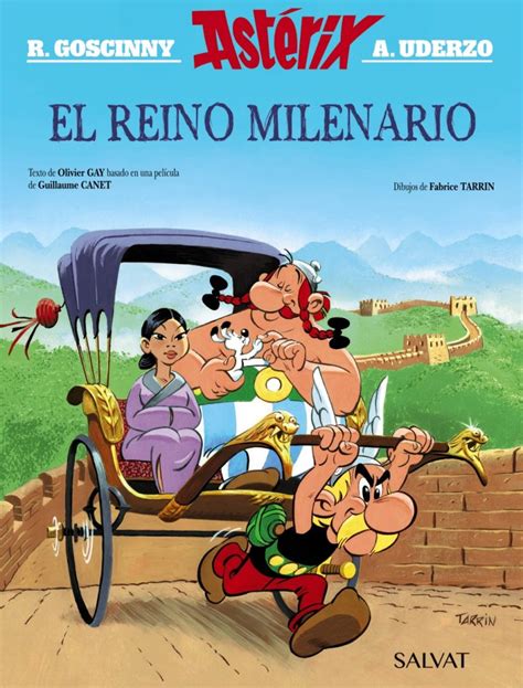 Ilustración de la amistad entre Astérix y Obélix