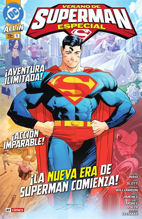 Portada de un cómic clásico de Superman