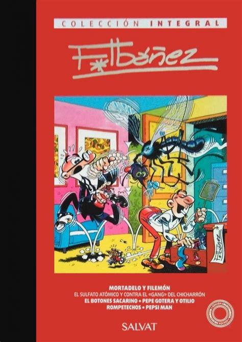 Portada de un tomo de la Colección Integral F. Ibáñez