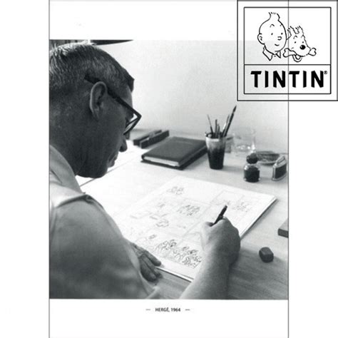 Retrato de Hergé