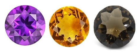 Variedades de cuarzo: amatista, citrino, cristal de roca