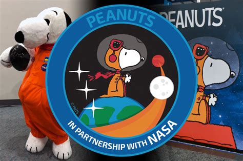 Snoopy como mascota de la NASA