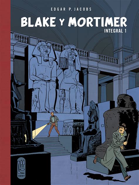 Blake y Mortimer investigando un misterio